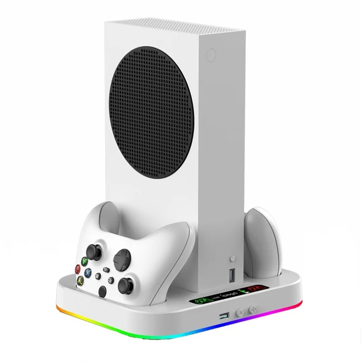 Ipega Charging Base Cooling Fan With 1400mAh Batteries For Xbox Series S Controller Dock Station Ipega Charging Base Cooling Fan With 1400mAh Batteries For Xbox Series S Controller Dock Station